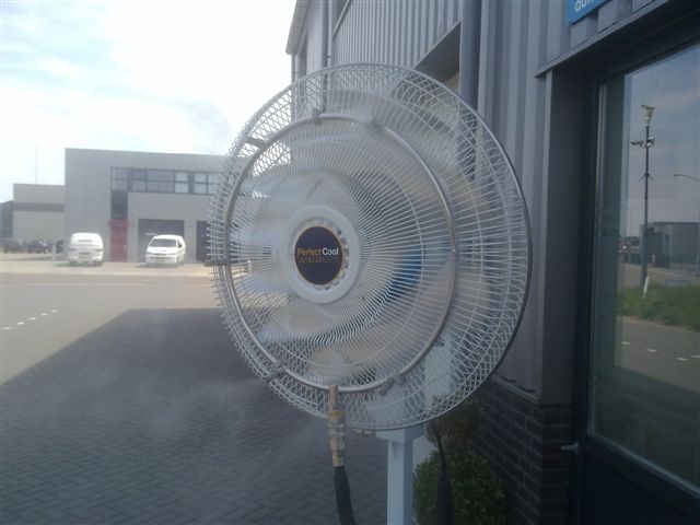 Voor de warme dagen.. Perfect Cool garden unit